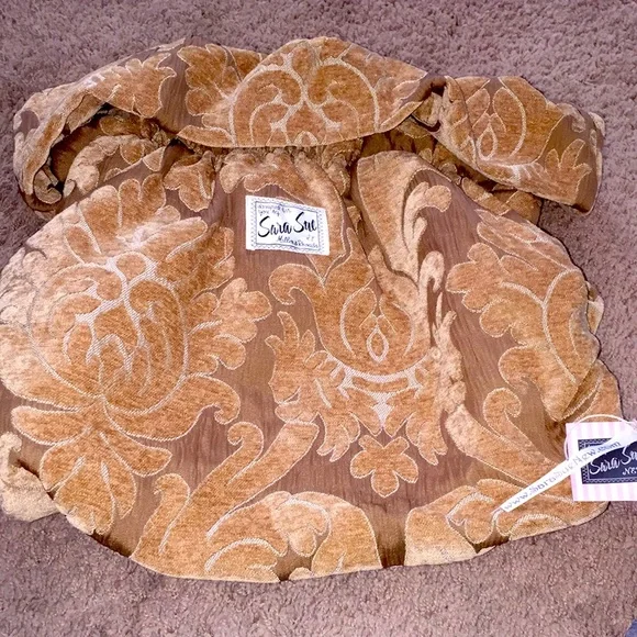 Sara Sue NEW Velour Backpack Sandro Velvet Backpack | Garmentory main image 4